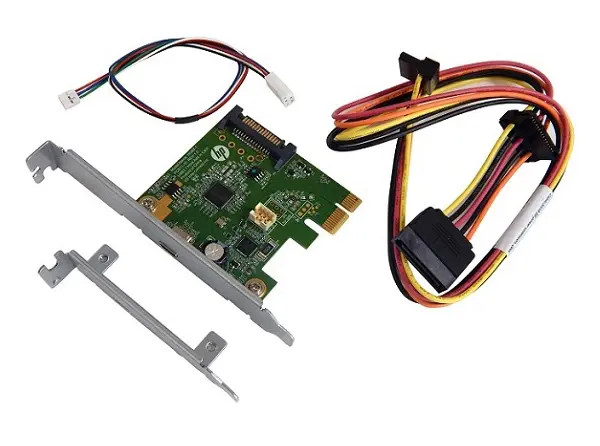 821128-001-821128-001__06925.1707324788-1.jpg 821128-001 | HP | USB 3.1 TypeCx1 PCI Express x1 Card Kit - Image 1