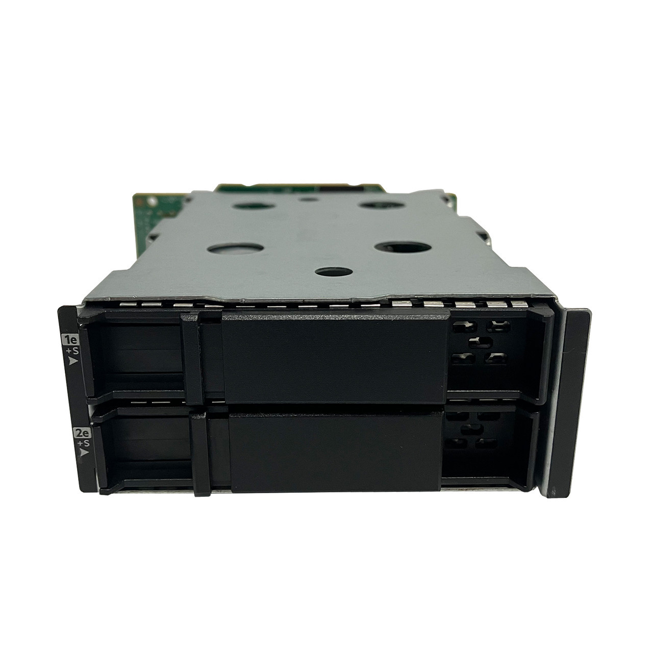 867137-001_Front__36019.1709766450__48704.1746471239.jpg 867137-001 | HP | DL38X Gen10 2SFF NVMe/SAS/SATA Backplane Cage - Image 1