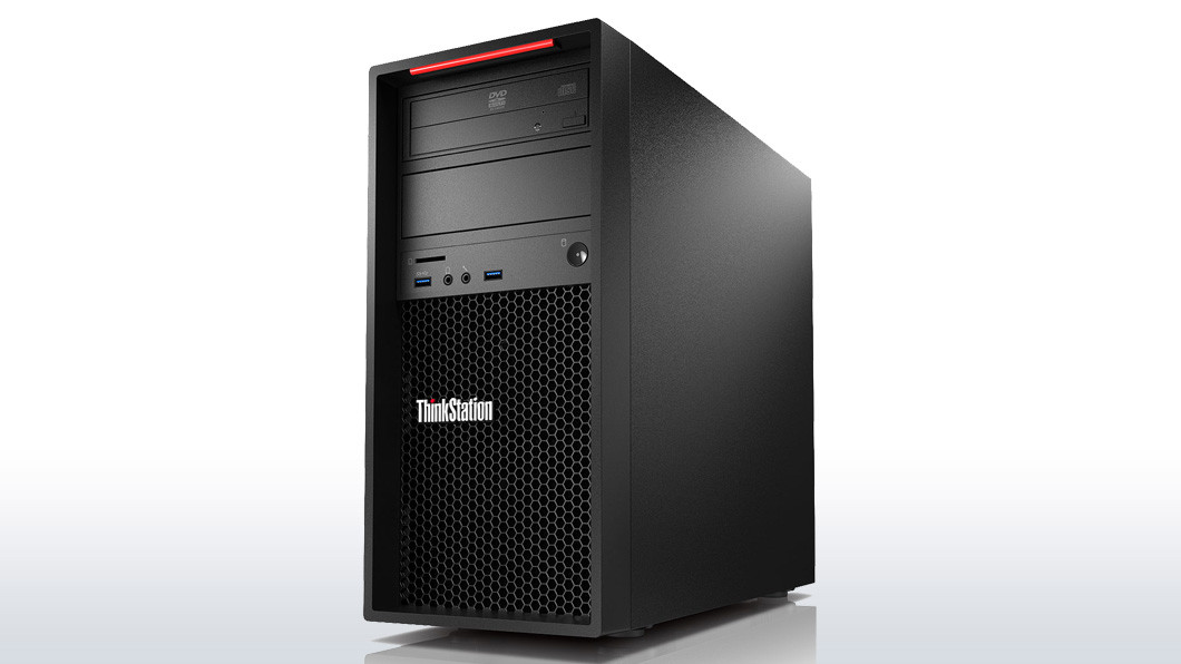 8yqIFZ3mR0CGAInPYzjAng.c-r__78093.1708123010-1.jpg 30B30063US | Lenovo | ThinkStation P410 E5-1620V4 Tower Intel? Xeon? E5 v4 8 GB DDR4-SDRAM 256 GB SSD Windows 7 Professional Workstation Black - Image 1