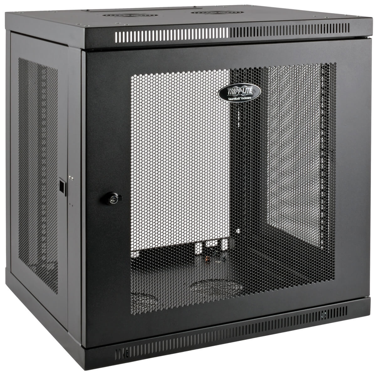 9VbJxmDe4ka5WZd5pon75A.c-r__43228.1708130223-1.jpg SRW12UDP | Tripp Lite | rack cabinet 12U Wall mounted rack Black - Image 1