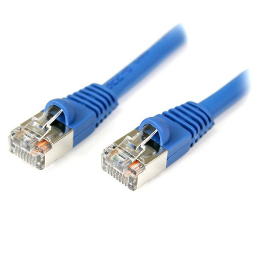 A8GLMsHwMkGIGRSTlcT8Hg.c-r__47906.1708124708.jpg S45PATCH15BL | StarTech.com | 15 ft Blue Shielded (Snagless) Category 5e (350 MHz) STP Patch Cable networking cable 179.9" (4.57 m) - Image 1