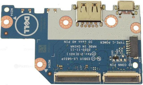 AG6ZD24100712JA7Y0E__91071__15383.1751475518.jpg 0Y3GN9 | Dell | Chromebook 3100 USB-C Port SD Slot Board - Image 1