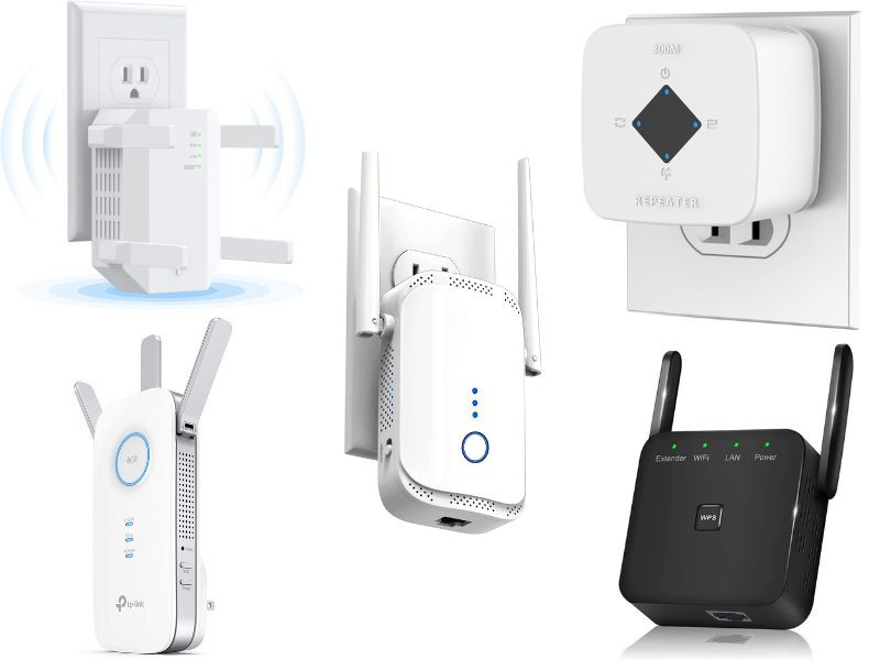 CGOBest-WiFi-range-extenders__43602.1708121136-1.jpg GUCE64 | iogear | network extender Network transmitter & receiver Black - Image 1