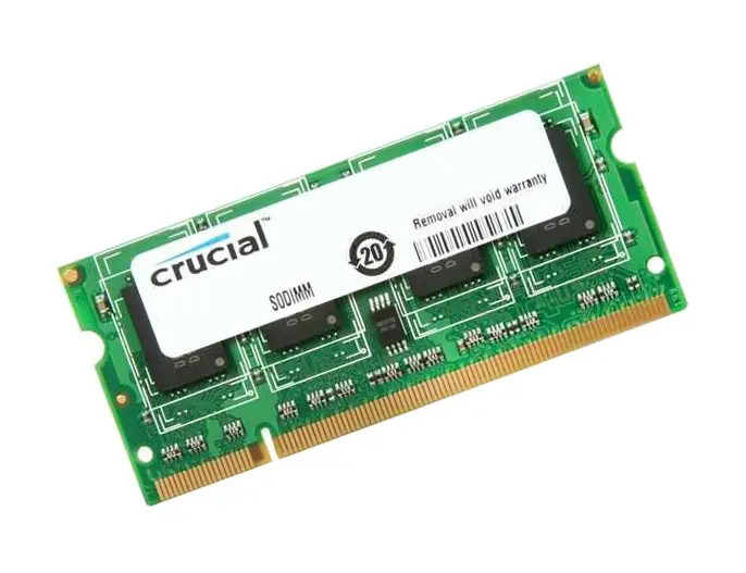 CT102464BF160B.C16FED__88004.1707320862.jpg CT102464BF160B.C16FED | Crucial Technology | Crucial 8GB DDR3-1600MHz PC3-12800 non-ECC Unbuffered CL11 204-Pin SoDIMM Dual Rank Memory Module - Image 1