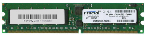 CT6472Y335-18LFG4-lg__04649.1676380451__18148.1696279901.jpg SE7320SP2/512MB-AA | Memory Upgrades | 512MB PC2700 DDR-333MHz Registered ECC CL2.5 184-Pin DIMM 2.5V Memory Module - Image 1