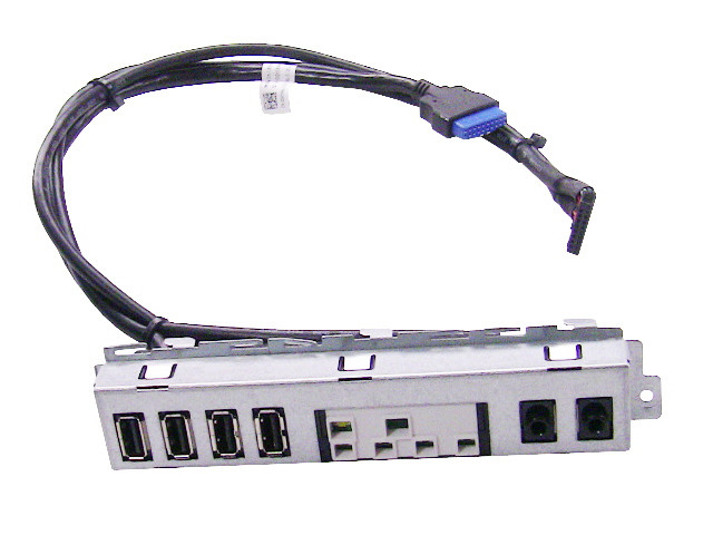 DH7MNy1__05233__73857.1751475370-1.jpg 0DH7MN | Dell | OEM Optiplex 7010 9010 Front USB Audio Assembly - Image 1