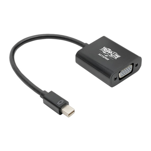 El73g37p90W1wttIikzaVw.c-r__31389.1708129358.jpg P137-06N-VGAB | Tripp Lite | video cable adapter 5.91" (0.15 m) Mini DisplayPort VGA (D-Sub) Black - Image 1
