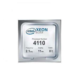 FC640-4110-lg__19891.1667205019__96348.1696339814.jpg FC640-4110 | Dell | 2.10GHz 9.60GT/s UPI 11MB L3 Cache Socket LGA3647 Intel Xeon Silver 4110 8-Core Processor Upgrade - Image 1