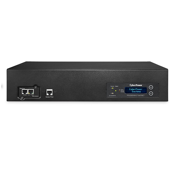 FU2xxrwoT0eZGWF0DG8S-g.c-r__47556.1708118013-1.jpg PDU30SWHVT19ATNET | Cyberpower | power distribution unit (PDU) 19 AC outlet(s) 2U Black - Image 1