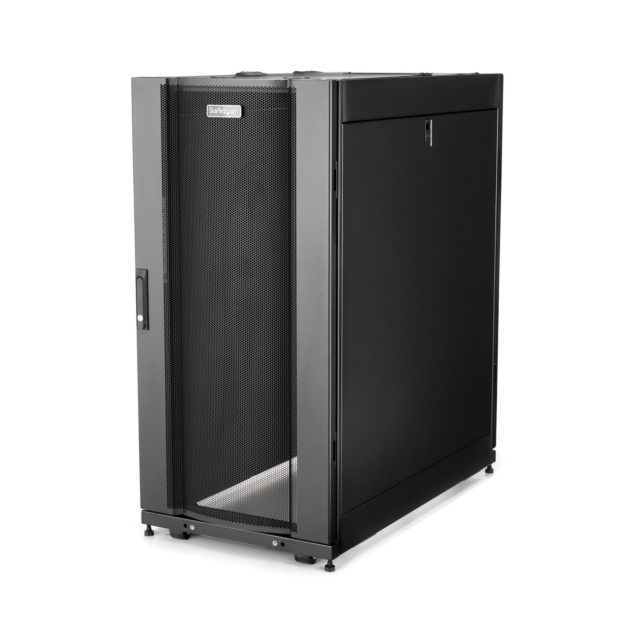 FrPo0hK3u0-lJMcsRbzNTg.c-r__71365.1708125974-1.jpg RK2537BKM | StarTech.com | rack cabinet 25U Freestanding rack Black - Image 1