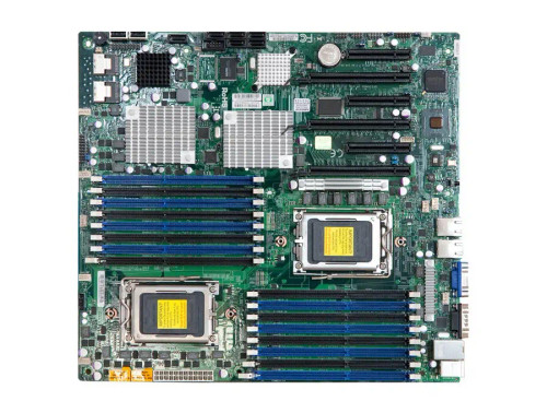 H8DGT-HLF__14897.1696343644.jpg H8DGT-HLF | Supermicro | AMD Opteron 6000 Series SR5690 + SP5100 Chipset System Board Socket G34 - Image 1