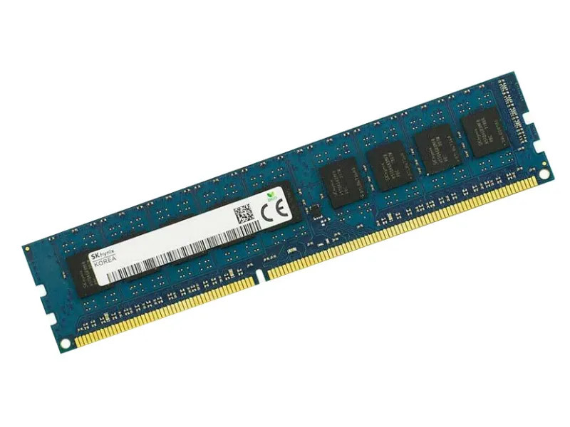 HMT451E7BFR8A-PB__09057.1707321678-1.jpg HMT451E7BFR8A-PB | Hynix | 4GB DDR3-1600MHz PC3-12800 ECC Unbuffered CL11 240-Pin DIMM 1.35V (VLP) Memory Module - Image 1
