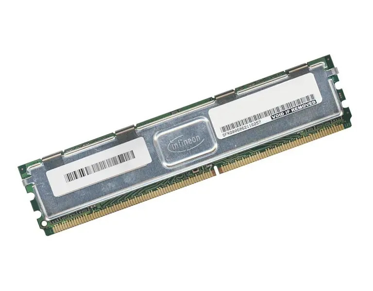 HYS72T256420HFN-3S-A__99113.1707321885-1.jpg HYS72T256420HFN-3S-A | Infineon Technologies | 2GB DDR2-667MHz PC2-5300 ECC Fully Buffered CL5 240-Pin DIMM Dual Rank Memory Module - Image 1