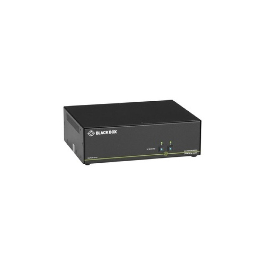 I4956981-850x850-0__00784.1769105212.jpg SS2PDHDPU | Black Box| NIAP 3.0 Secure 2-Port Dual-Head DisplayPort KVM Switch - Image 1