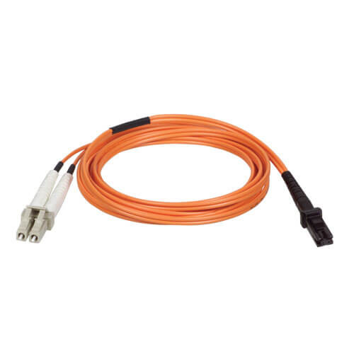 IhflLwm1HU6fQYPcaeBjPQ.c-r__18506.1708127950.jpg N314-05M | Tripp Lite | 5.0m Duplex MMF MTRJ/LC 62.5/125 Fiber Cable fiber optic cable 196.9" (5 m) Orange - Image 1