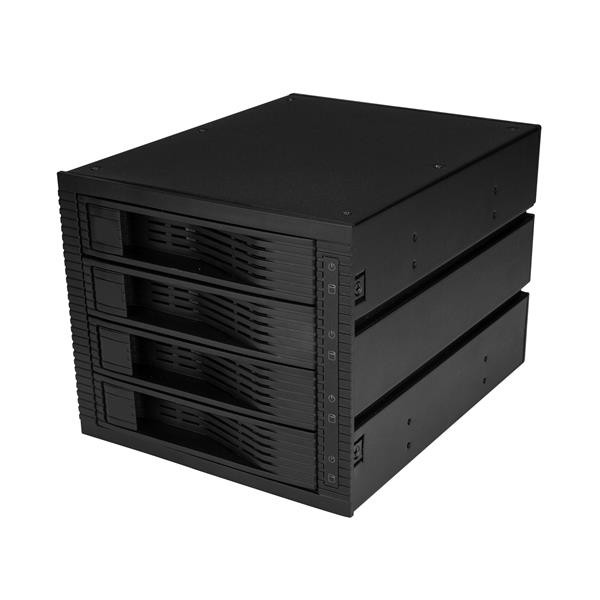 J4dOypHNEehF6jZiqh0sQ.c-r__63854.1708125409-1.jpg HSB43SATSASB | StarTech.com | drive bay panel 3x 5.25" Carrier panel Black - Image 1
