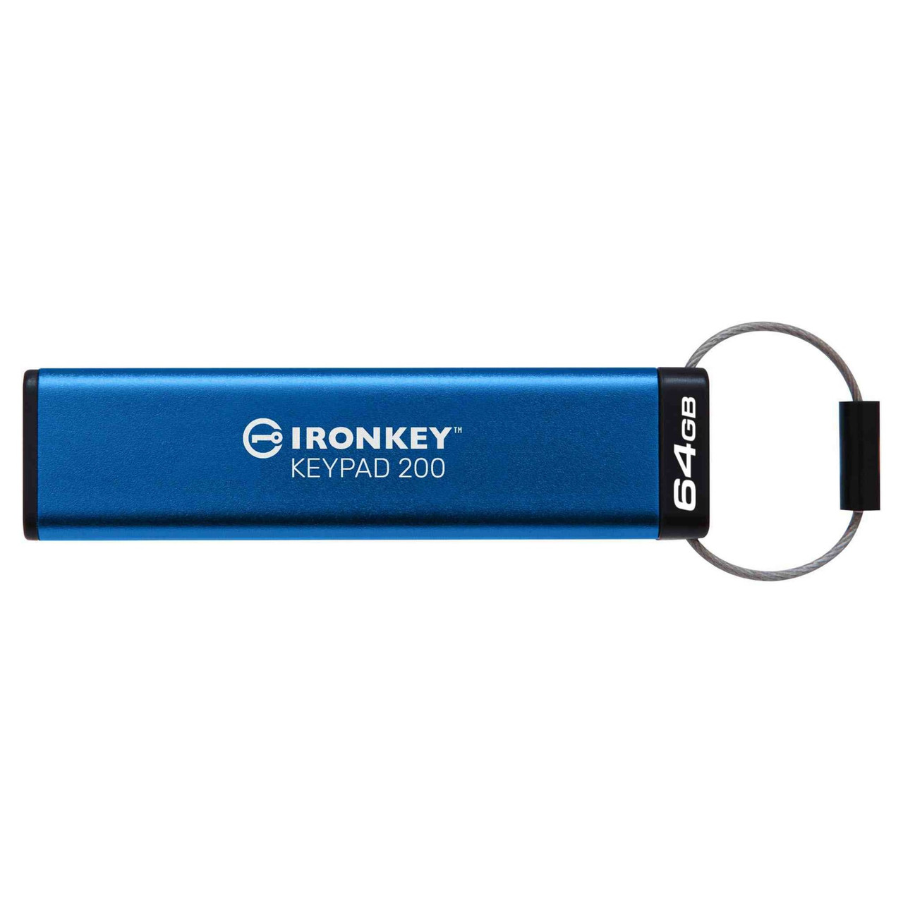 Jz4PmhvzV0iVCV_r9xlkrA.c-r__30531.1708121492.jpg IKKP200/64GB | Kingston Technology | IronKey Keypad 200 USB flash drive 64 GB USB Type-A 3.2 Gen 1 (3.1 Gen 1) Blue - Image 1