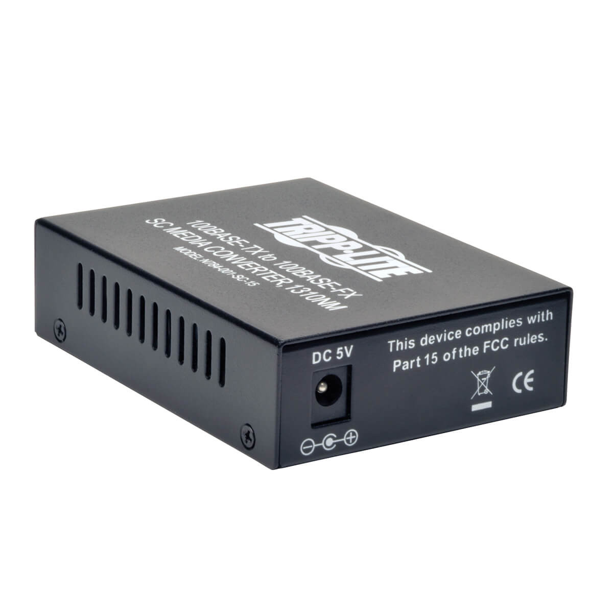 KexlaIlJA0C0S0FOQSSnuQ.c-r__27091.1708128939.jpg N784-001-SC-15 | Tripp Lite | network media converter 100 Mbit/s 1310 nm Single-mode Black - Image 1