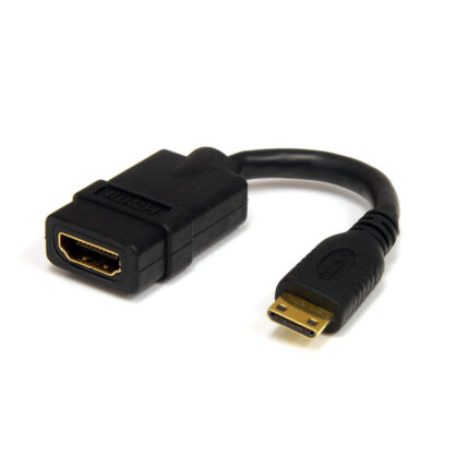 HDACFM5IN | StarTech.com | HDMI cable 5" (0.127 m) Mini HDMI Black