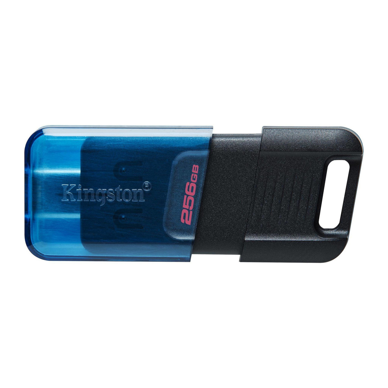 LIBJivfxN0iH8-7wsEiSZA.c-r__76781.1708121223.jpg DT80M/256GB | Kingston Technology | DataTraveler 80 USB flash drive 256 GB USB Type-C 3.2 Gen 1 (3.1 Gen 1) Black, Blue - Image 1
