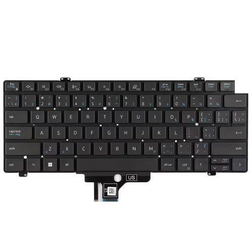 MNNHV__30369__23747.1751474371.jpg 01R2J2 | Dell | Inspiron 7590 Palmrest/ Backlit Keyboard - Image 1