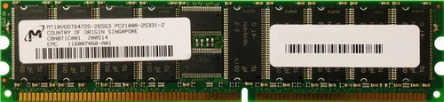MT18VDDT6472G-265G3-lg__97094.1676353360__53856.1696280032.jpg PE187804 | Edge Memory | 512MB PC2100 DDR 266MHz ECC Registered CL2.5 DIMM 184-pin Memory Module - Image 1