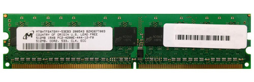 MT9HTF6472AY-53EB3-lg__41227.1676357032__19457.1696280002.jpg PV535AV-AA | Memory Upgrades | 1GB Kit (2 X 512MB) PC2-4200 DDR2-533MHz ECC Unbuffered CL4 240-Pin DIMM Memory - Image 1