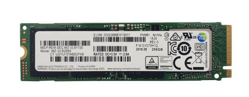 MZVLB256GB-lg__02776.1671696637__17592.1696280192.jpg MZVLB256GB | Samsung | PM981 Series 256GB TLC PCI Express 3.0 x4 NVMe (AES-256 / TCG Opal 2.0) M.2 2280 Internal Solid State Drive (SSD) - Image 1