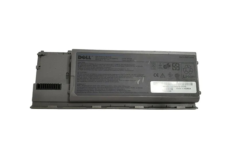 PC764-O__18528.1752511166.jpg 0PC764 | Dell | 6-Cell 11.1V 56Whr Lithium-Ion Battery For Latitude D620 D630 - Image 1