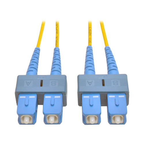 PMRKAJU210mR1NxYR292vg.c-r__64814.1708128731.jpg N356-02M | Tripp Lite | fiber optic cable 78.7" (2 m) 2x SC OFNR Blue, Yellow - Image 1