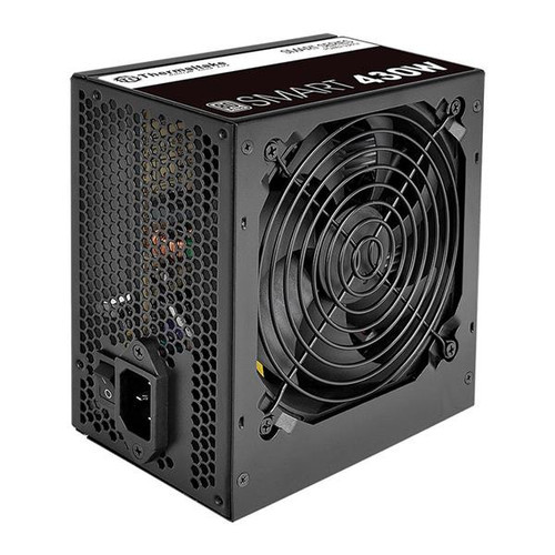 PS-SPD-0430NPCWUS-W-lg__68221.1673209002__64641.1696336065.jpg PS-SPD-0430NPCWUS-W | Thermaltake Tech | Smart SP-430AH2NKW 430-Watts ATX12V/EPS12V 20+4-Pin 80 Plus Power Supply - Image 1