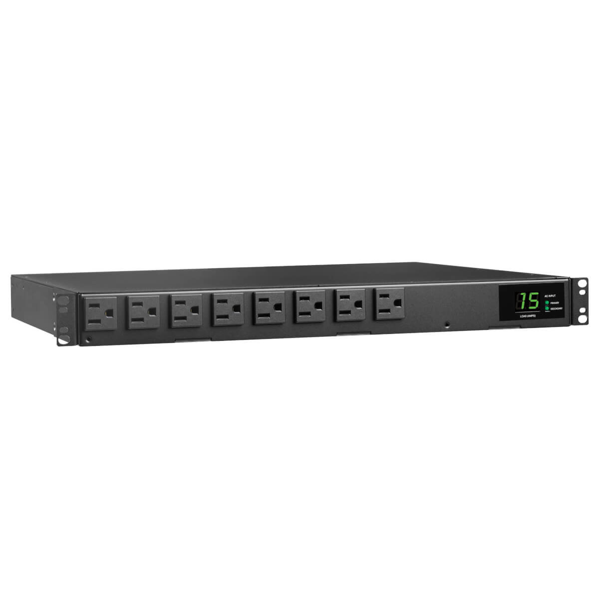 PtrF9FQFjE2HM0fJix_j8w.c-r__47959.1708129745-1.jpg PDUMH15ATS | Tripp Lite | power distribution unit (PDU) 8 AC outlet(s) 1U Black - Image 1