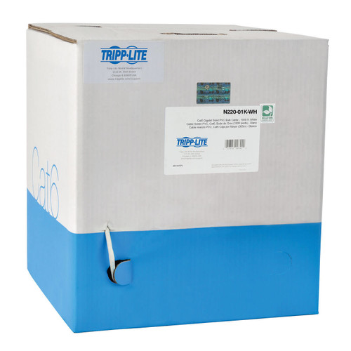 QVZl24bOkkesFbAE2T9_kw.c-r__64273.1708128443.jpg N220-01K-WH | Tripp Lite | networking cable White 12000" (304.8 m) Cat6 - Image 1