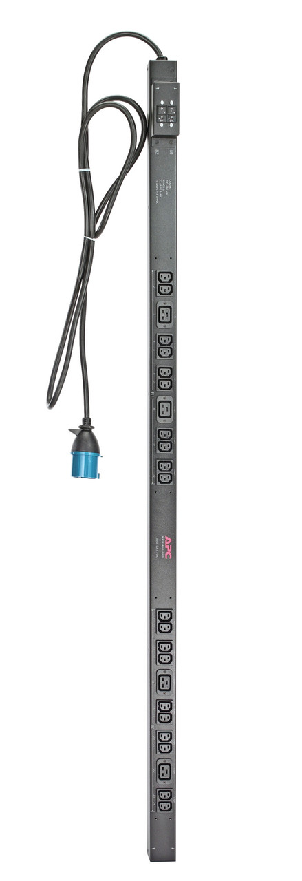 QWQVqF25R0OTfCBO7iy8nw.c-r__67668.1708116355-1.jpg AP7553 | APC | RACK PDU. BASIC. ZERO U. 32A. 230V. (20)C13 & (4)C19 power distribution unit (PDU) 24 AC outlet(s) 0U Black - Image 1