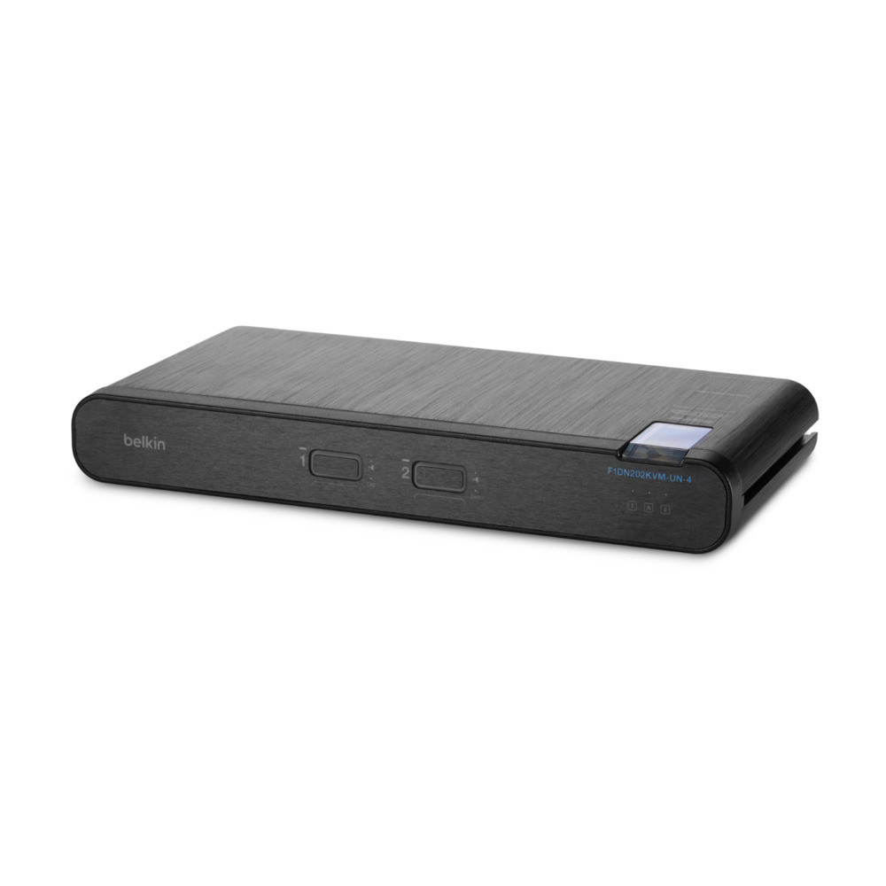 QyCSSt9jbUaRReT7frWaCA.c-r__49109.1708117306.jpg F1DN202KVM-UN-4 | Belkin | Universal 2nd Gen Secure KVM switch Rack mounting Black - Image 1