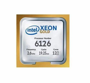R540-6126-lg__50533.1667198020__22957.1696340322.jpg R540-6126 | Dell | 2.60GHz 10.40GT/s UPI 19.25MB L3 Cache Socket LGA3647 Intel Xeon Gold 6126 12-Core Processor Upgrade - Image 1