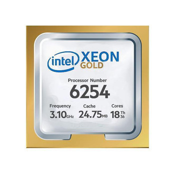 R740-6254 | Dell | 3.10GHz 25MB Cache Socket FCLGA3647 Intel Xeon Gold 6254 18-Core Processor Upgrade