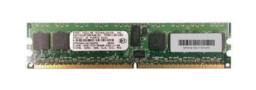SB572648FG8E03BIAH-lg__17093.1676380127__38525.1696279904.jpg SB572648FG8E03BIAH | Smart Modular | 512MB PC2-3200 DDR2-400MHz ECC Registered CL3 240-Pin DIMM Single Rank Memory Module - Image 1