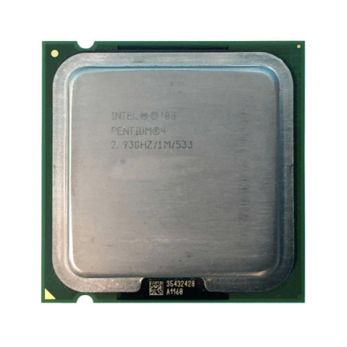 SL85V__03400.1696343540.jpg SL85V | Intel | Pentium 4 515 2.93GHz 533MHz FSB 1MB L2 Cache Socket 775 Processor - Image 1