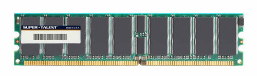 SPT-D1-E-LO-N-lg__52247.1676358263__27189.1696279992.jpg R32RA512 | Super Talent | 512MB PC3200 DDR-400MHz ECC Unbuffered CL3 184-Pin DIMM Memory Module - Image 1