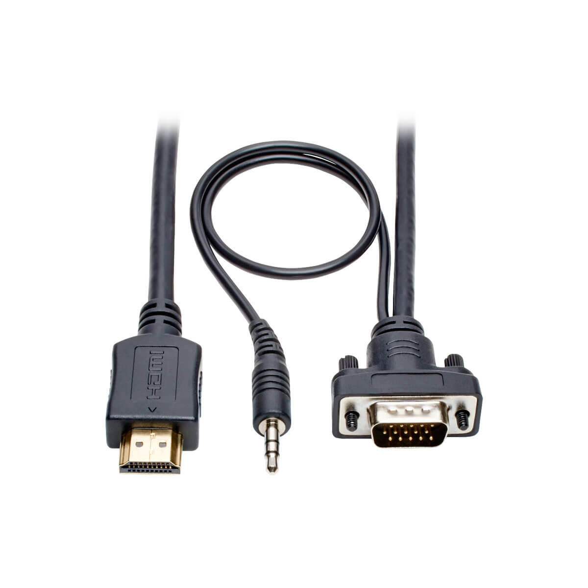 SXecA8PB8kWf_nixPgU6Tg.c-r__39634.1708129435-1.jpg P566-015-VGA-A | Tripp Lite | video cable adapter 181.1" (4.6 m) HDMI HD15 + 3.5 mm Black - Image 1