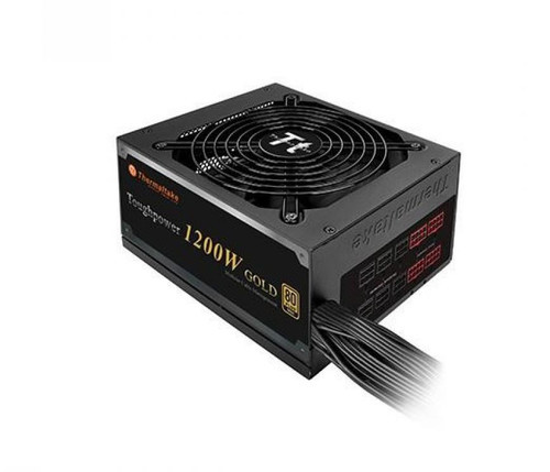TP-1200AH5CEG-lg__52532.1673198610__98205.1696336264.jpg TP-1200AH5CEG | Thermaltake Tech | PS-TPD-1200MPCG 1200-Watts ATX12V/ EPS12V 87% Efficiency 80 Plus Gold Power Supply - Image 1