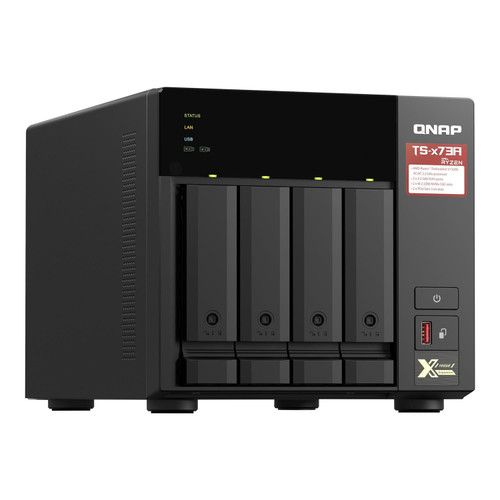 TS-473A-8G_3_supersize__31167.1769105262.jpg TS473ASW5TUS | QNAP| TS-473A 4-Bay NAS Enclosure - Image 1