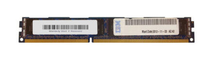 UOD4995 | IBM | 8GB PC3-12800 DDR3-1600MHz ECC Registered CL11 240-Pin DIMM Very Low Profile (VLP) Dual Rank Memory Module for BladeCentre