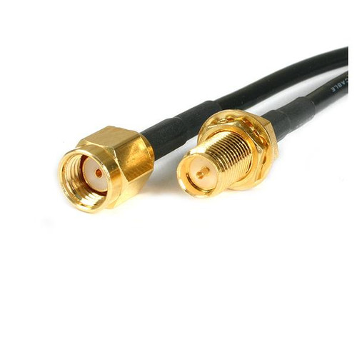 UpEXIH9rG0OS72uUvA9e_A.c-r__56432.1708126030.jpg RPSMA10MF | StarTech.com | RP-SMA to SMA Wireless Antenna Adapter Cable networking cable 120.1" (3.05 m) - Image 1