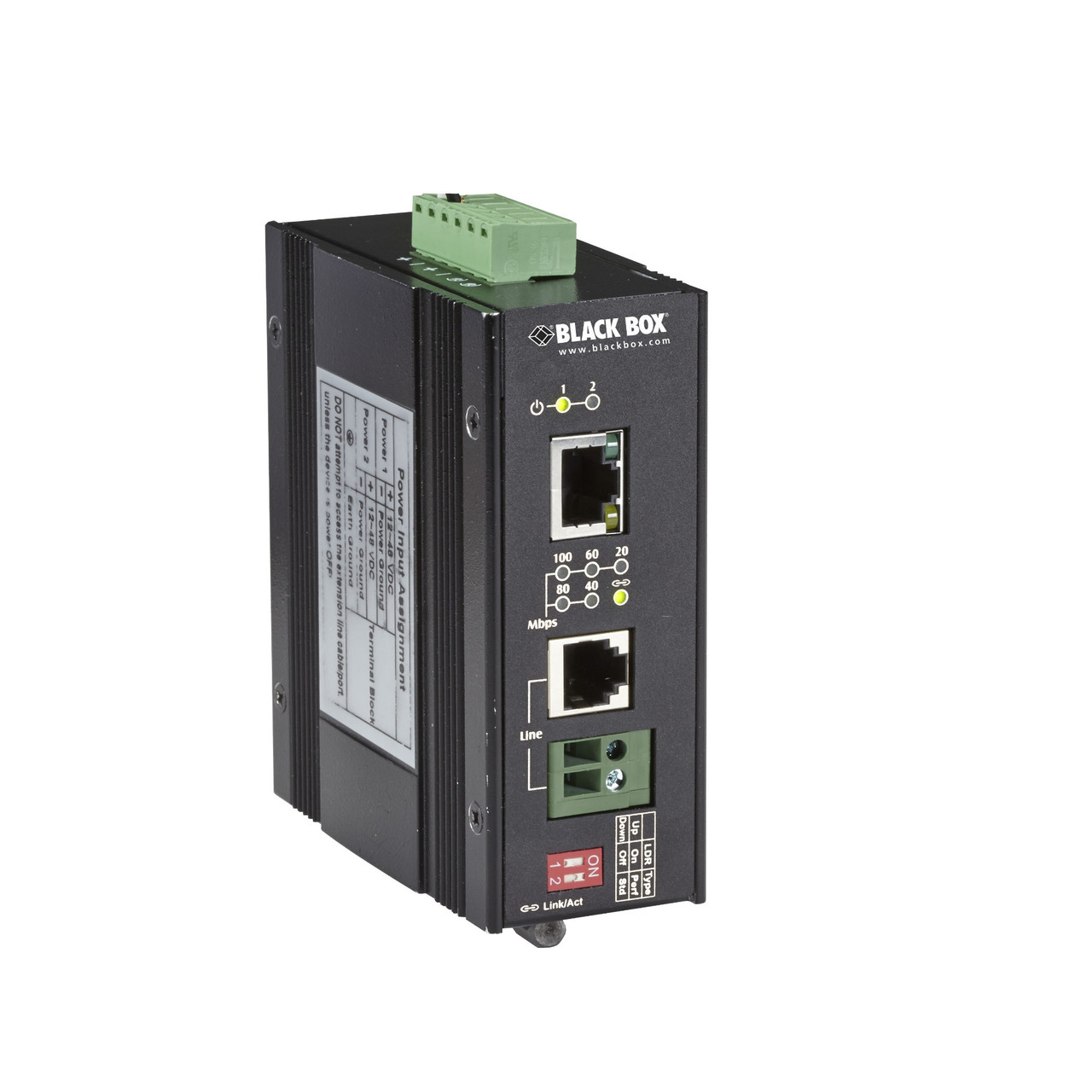 VHTAlmDyOUCjhLwHwKtrAg.c-r__93990.1708117406-1.jpg LB323A | Black Box | network extender 10, 100 Mbit/s - Image 1