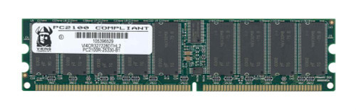 VI4CR327228DTHL2-lg__41662.1676409370__82128.1696279591.jpg VI4CR327228DTHL2 | Viking | 256MB PC2100 DDR-266MHz Registered ECC CL2.5 184-Pin DIMM 2.5V Memory Module - Image 1