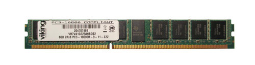 VR7VA1G7258HBDS2-lg__08634.1676411940__08170.1696279561.jpg VR7VA1G7258HBDS2 | Viking | 8GB PC3-10600 DDR3-1333MHz ECC Registered CL9 240-Pin DIMM Very Low Profile (VLP) Dual Rank Memory Module - Image 1