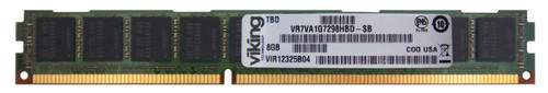 VR7VA1G7298HBD-SB-lg__89334.1676411972__56560.1696279559.jpg VR7VA1G7298HBD-SB | Viking | 16GB Kit (2 X 8GB) PC3-10600 DDR3-1333MHz ECC Registered CL9 240-Pin DIMM Very Low Profile (VLP) Memory - Image 1
