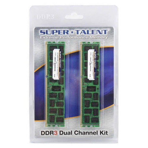 W1333RX16G-lg__92842.1676412407__06061.1696279555.jpg W1333RX16G | Super Talent | 16GB Kit (2 X 8GB) PC3-10600 DDR3-1333MHz ECC Registered CL9 240-Pin DIMM Quad Rank Memory - Image 1